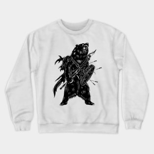 Grizzly Warrior Crewneck Sweatshirt